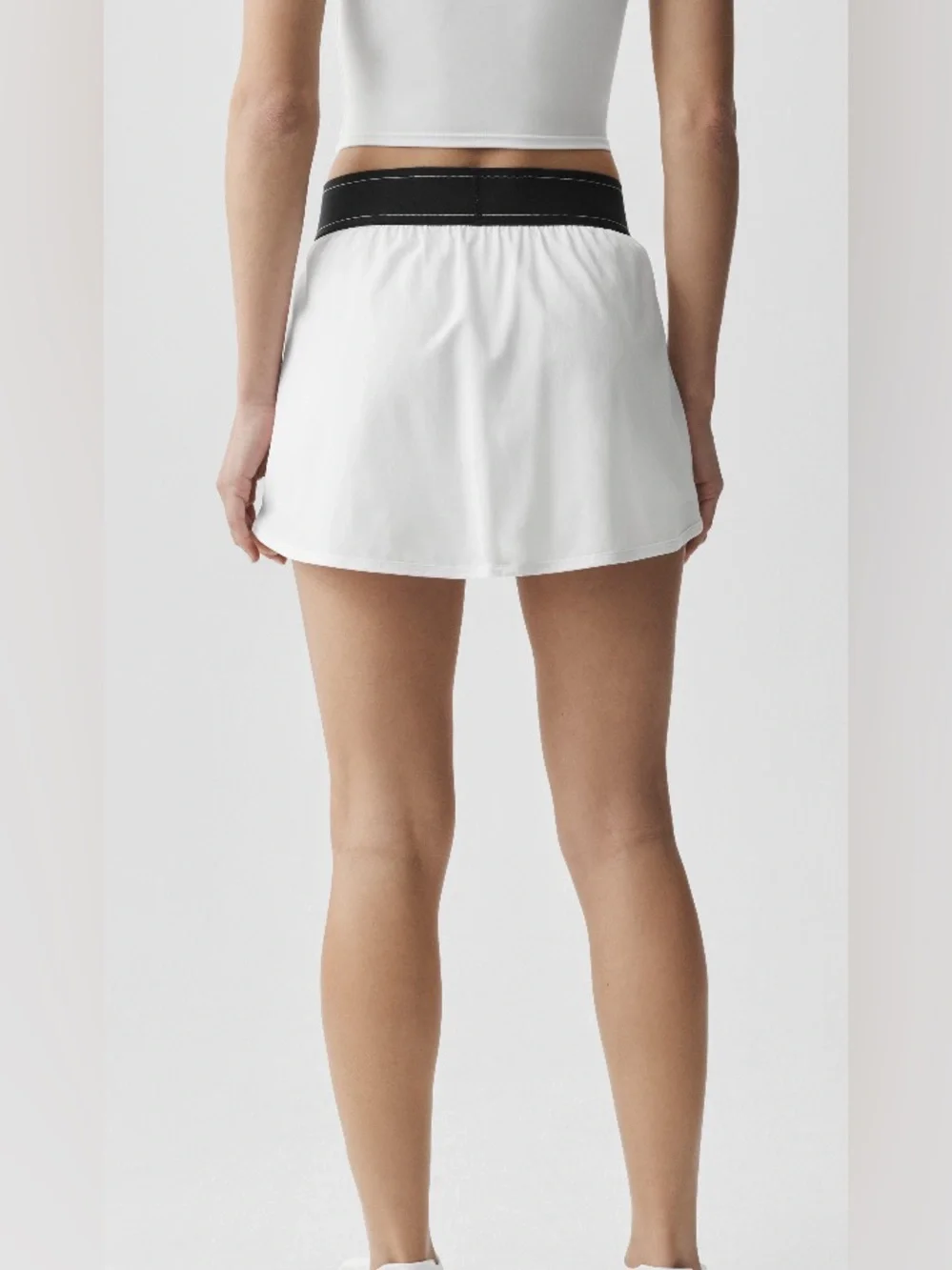 ALO Yoga Match Point Tennis 🎾 Skirt•SMALL•WHITE• BNWOT